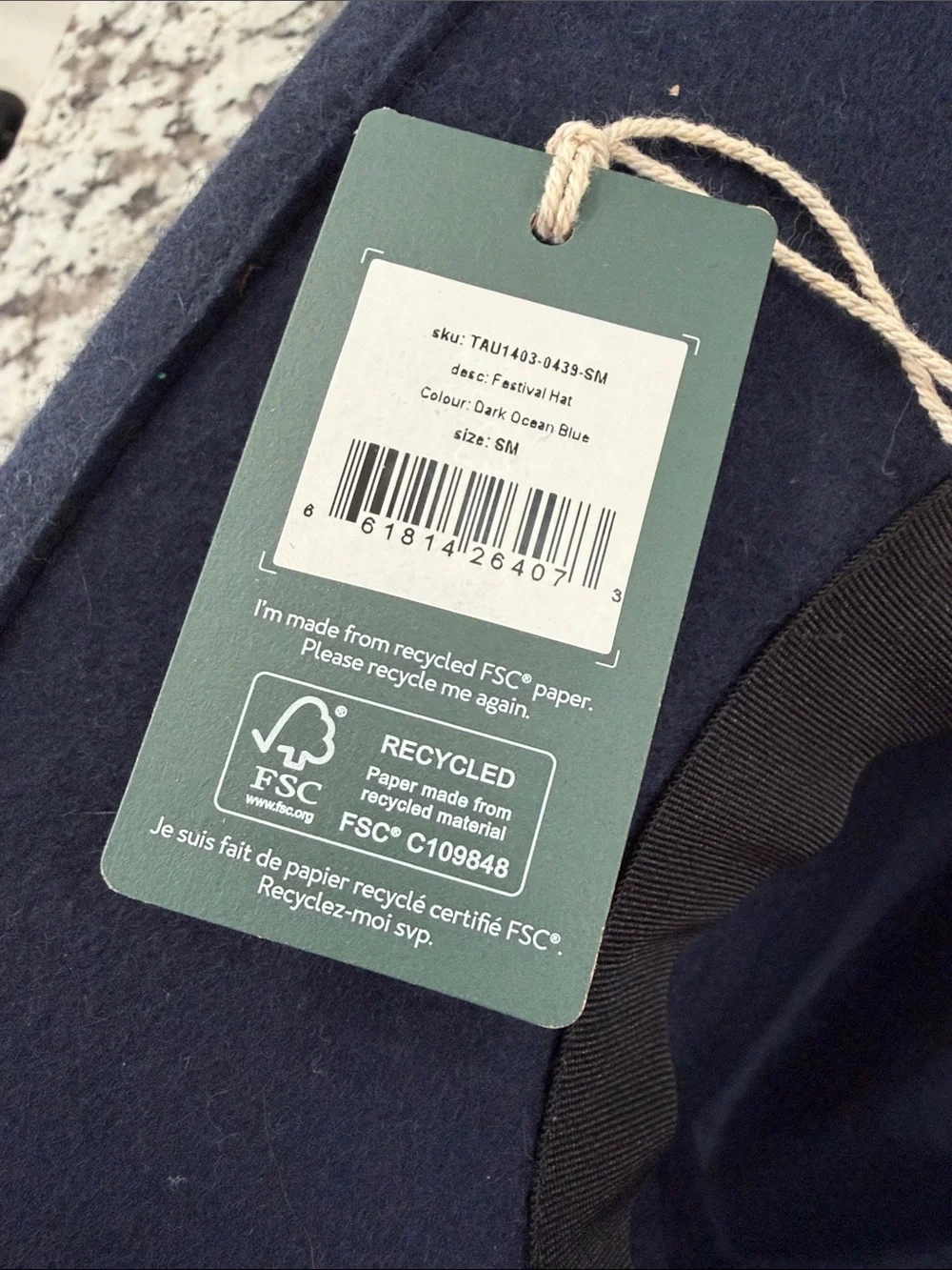 Tentree NWT RECYCLED wool hat